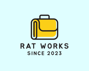 Business Work Suitcase  logo design