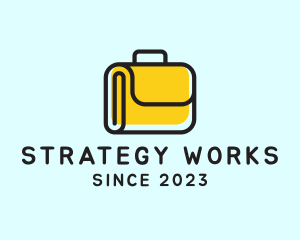 Business Work Suitcase  logo design