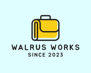 Business Work Suitcase  logo design