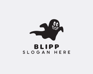 Spooky Ghost Spirit Logo