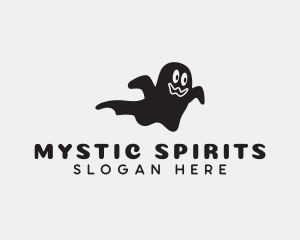 Spooky Ghost Spirit logo design