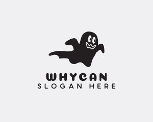 Halloween - Spooky Ghost Spirit logo design