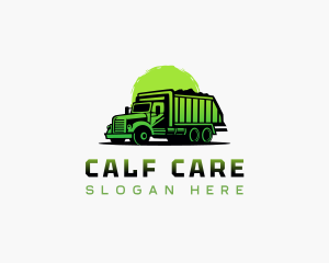 Garbage Dump Truck Logo