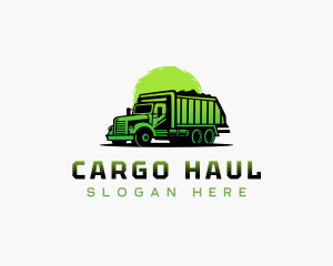 Garbage Dump Truck logo design