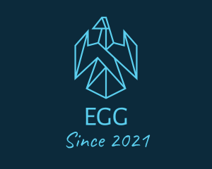 Modern - Geometric Eagle Bird logo design