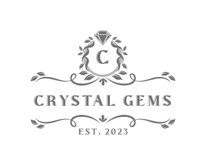 Diamond Crystal Jewelry  logo design