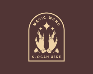 Mystic Boho Hand logo design