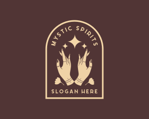 Mystic Boho Hand logo design