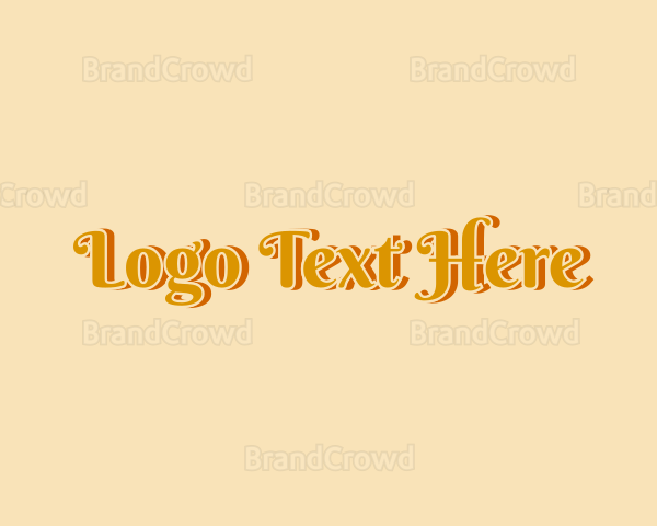 Generic Fashion Retro Logo