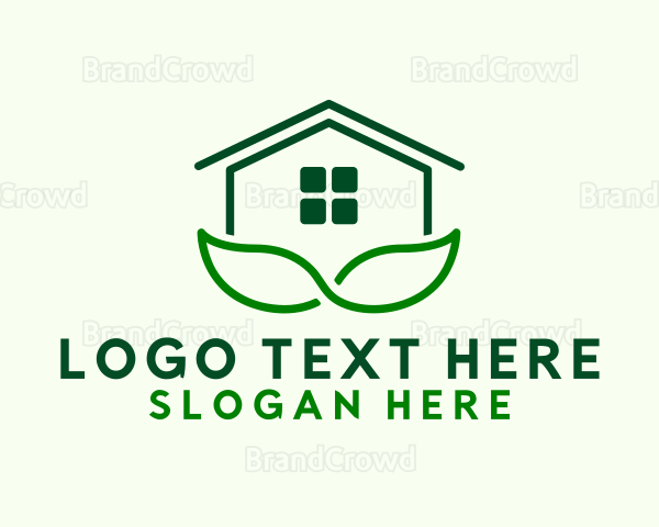 House Garden Landscaping Logo