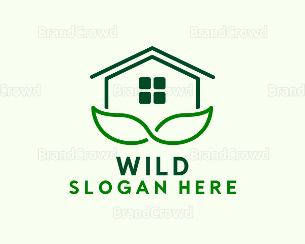 House Garden Landscaping Logo