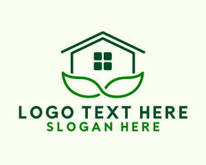 House Garden Landscaping Logo