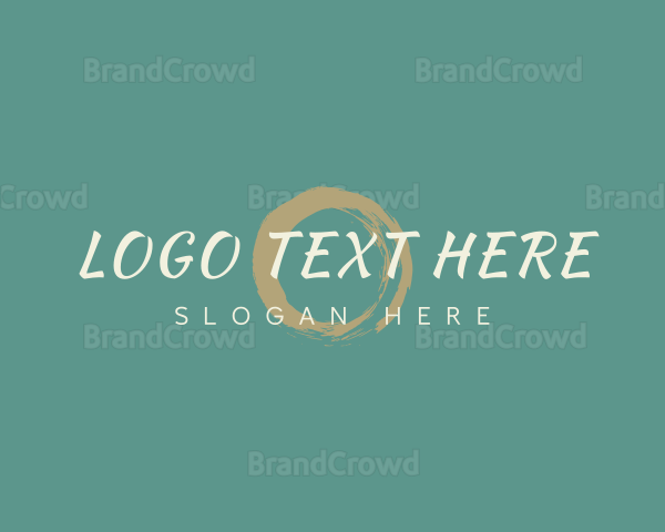 Luxury Store Brush Logo