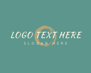 Luxury Store Brush Logo