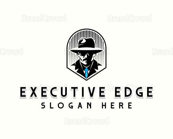 Gentleman Detective Investigator Logo