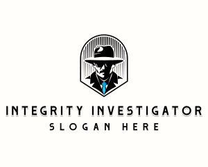 Investigator - Gentleman Detective Investigator logo design