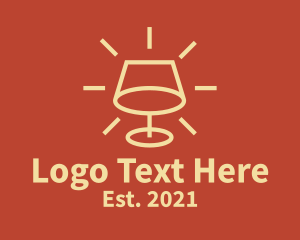 How - Desk Lamp Fixture logo design