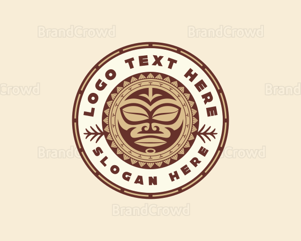 Polynesian Tribal Tattoo Logo