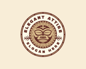 Polynesian Tribal Tattoo Logo