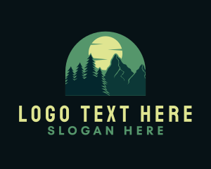 Outdoor - Pine Mountain Camping logo design