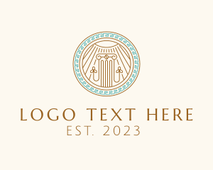 Cafeteria - Greek Coffee Cafe logo design