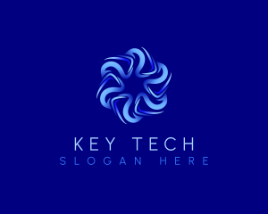 Radial Tech AI logo design