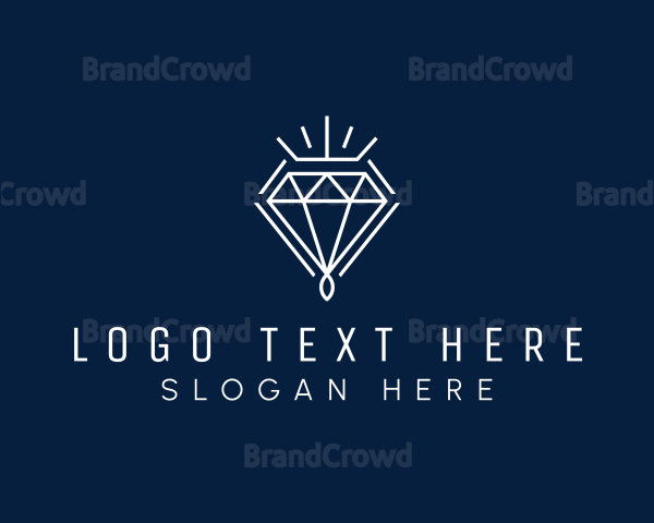 Diamond Luxury Jewelry Logo