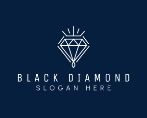 Diamond Luxury Jewelry logo design