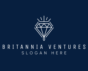 Diamond Luxury Jewelry logo design