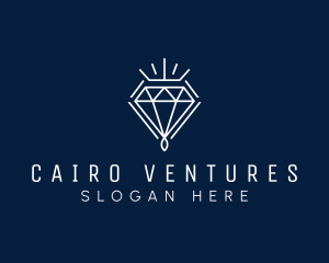 Diamond Luxury Jewelry logo design