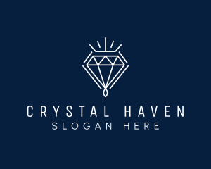 Diamond Luxury Jewelry logo design