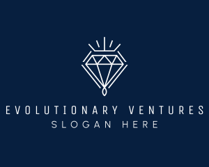 Diamond Luxury Jewelry logo design