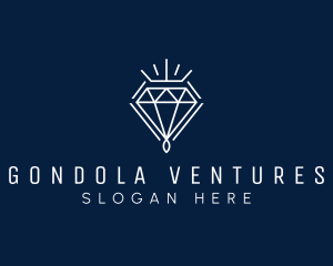 Diamond Luxury Jewelry logo design