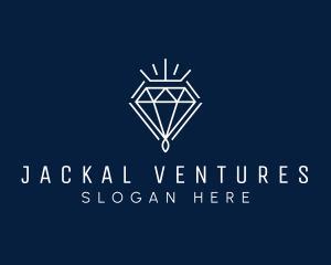 Diamond Luxury Jewelry logo design