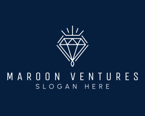 Diamond Luxury Jewelry logo design