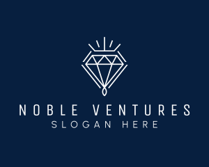 Diamond Luxury Jewelry logo design