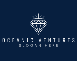 Diamond Luxury Jewelry logo design