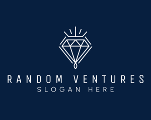 Diamond Luxury Jewelry logo design