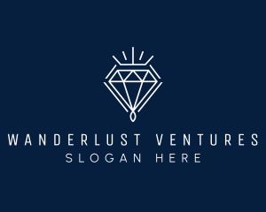 Diamond Luxury Jewelry logo design