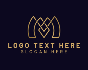 Stylish - Stylish Boutique Letter M logo design