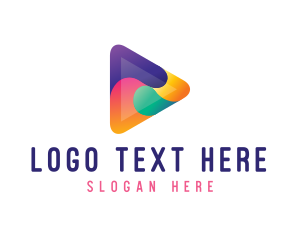 Colorful Play Media logo design