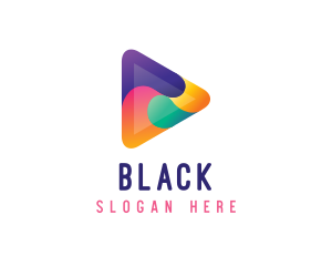 Colorful Play Media logo design