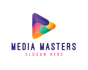 Media - Colorful Play Media logo design