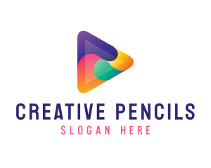 Colorful Play Media logo design