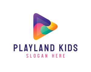 Colorful Play Media logo design