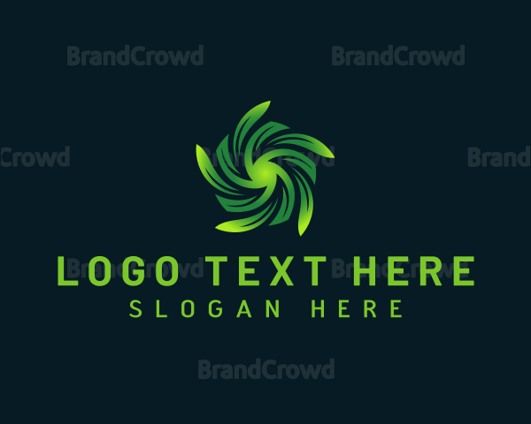 Botanical Plant Leaf Logo