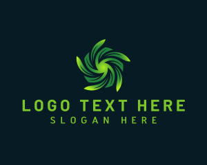 Eco - Botanical Plant Leaf logo design