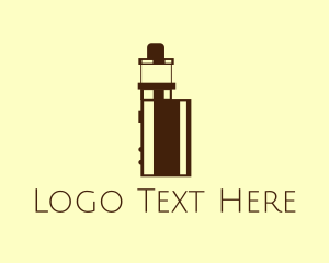 Ejuice - Tiny Vape Device logo design