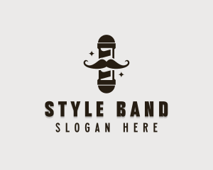 Hair Styling Barbershop logo design