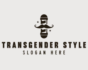 Hair Styling Barbershop logo design